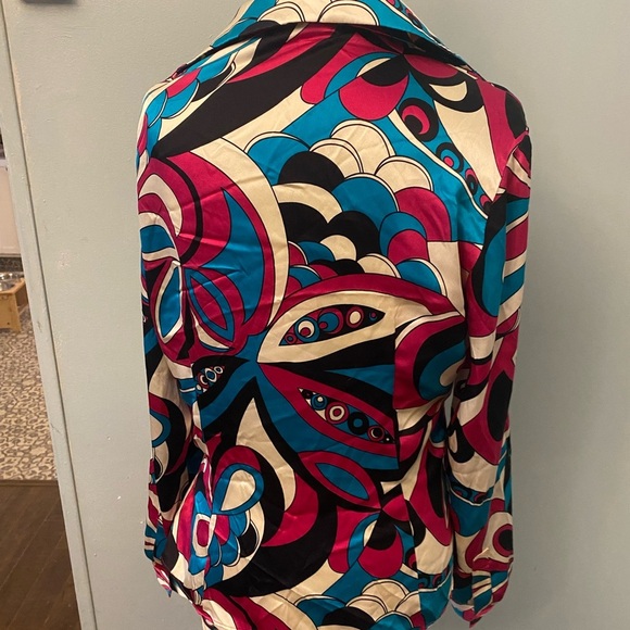 Lafayette 148 Silk wrap blouse - Picture 7 of 9